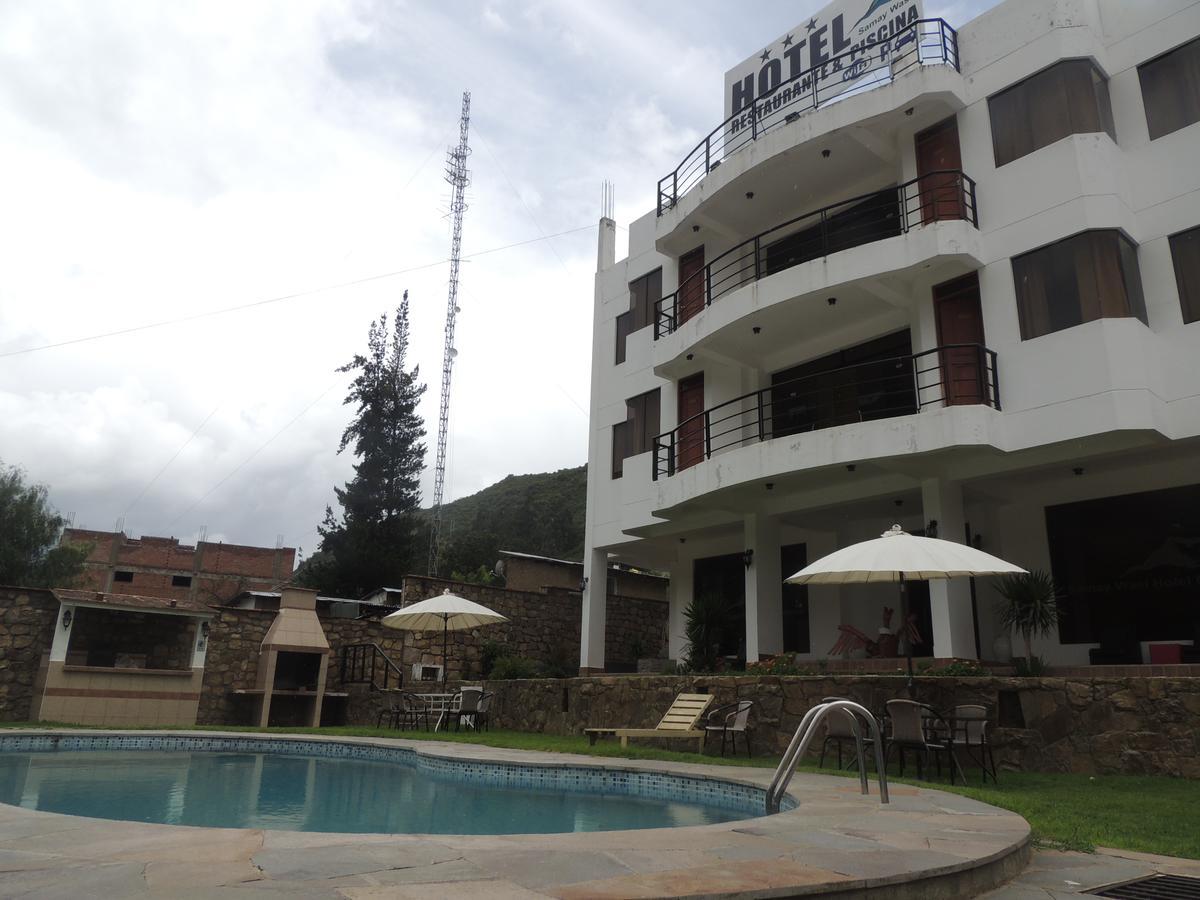 Samay Wasi Hotel Chalhuanca ภายนอก รูปภาพ